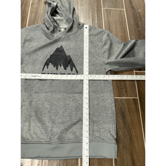 Burton Hoodie Sweatshirt Pullover Sweater Snowboard Ski Mens Sz L - Picture 6 of 6